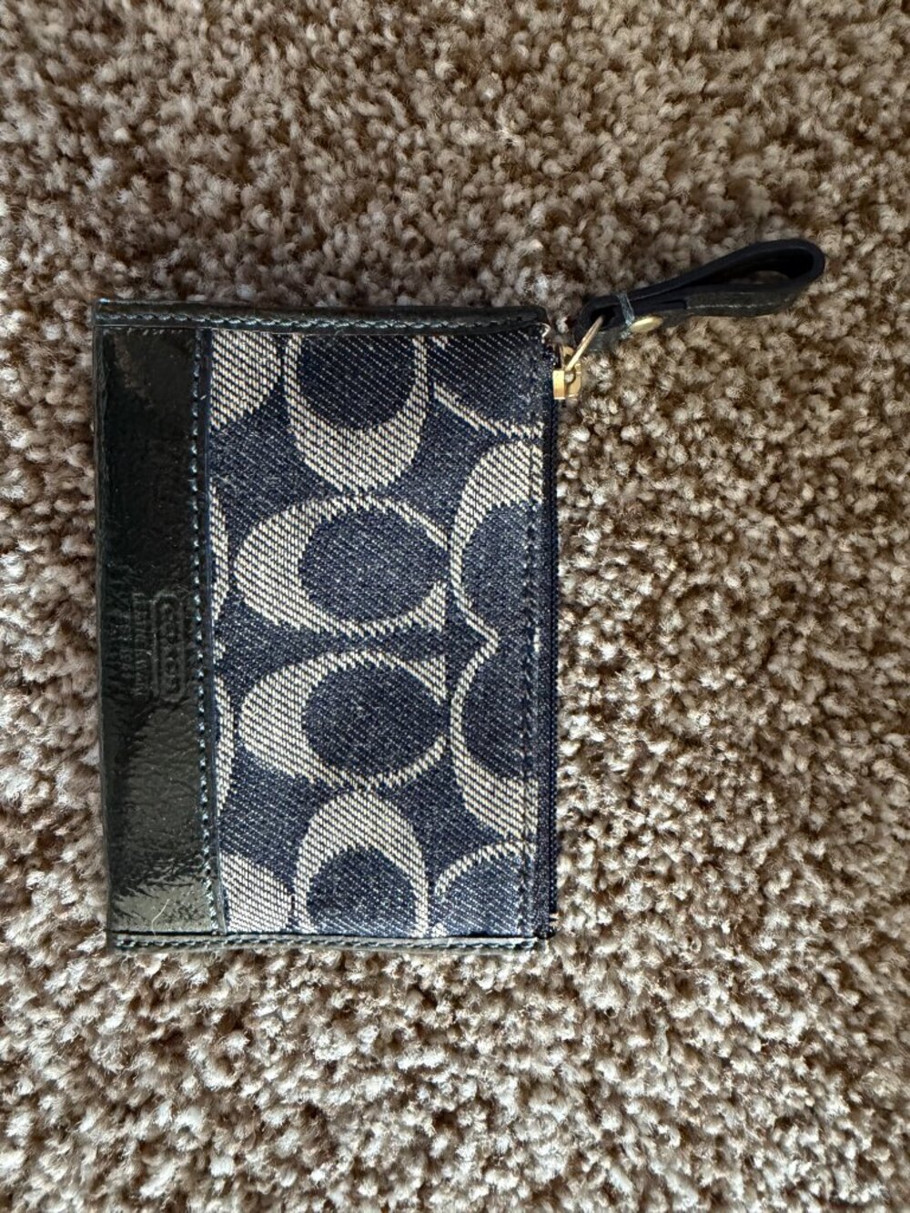 Coach C Denim Tote - Picture 6 of 8